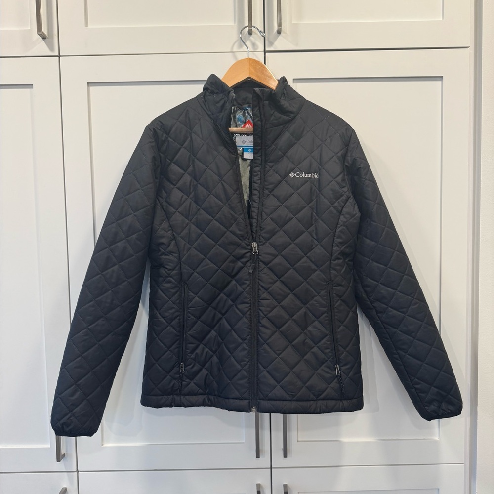 Columbia Black Quilted Jacket